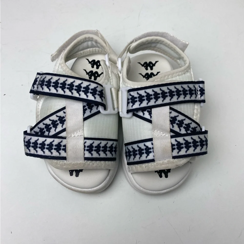 Kappa Banda mitel 2 white and black Slip-On (read details)